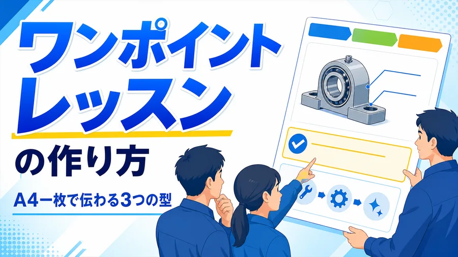 テーマ・図解・要点をA4一枚にまとめたワンポイントレッスンのシート図解